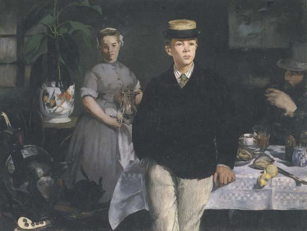 Edouard Manet Le dejeuner dans l'atelier (mk40)